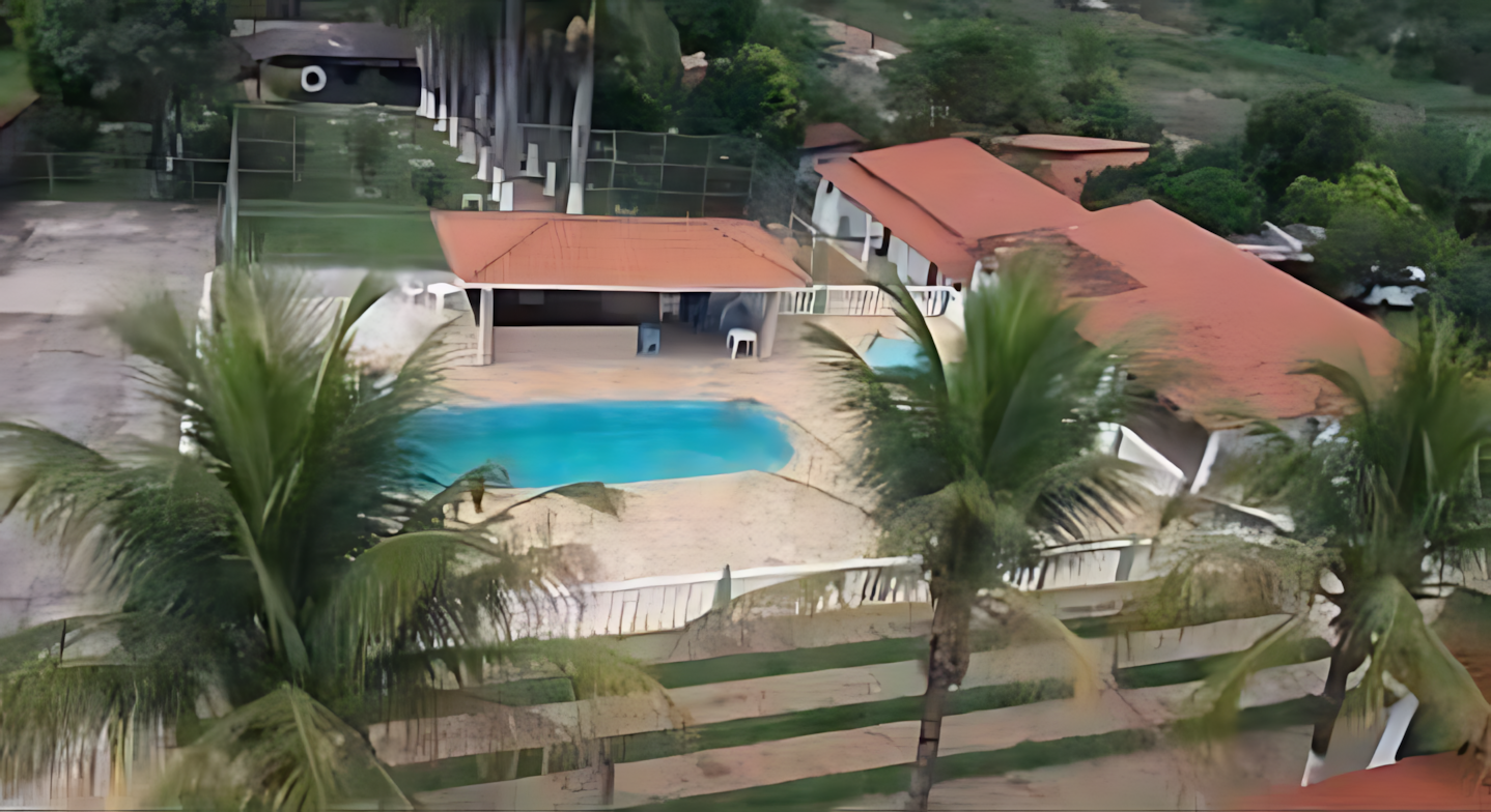 Vista aérea do Centro Terapêutico